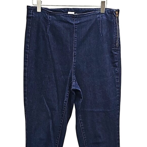 a.new.day Women Side Zip Skinny Jeans Leggings Jeggings Dark Blue Size 8/29 - Picture 3 of 8